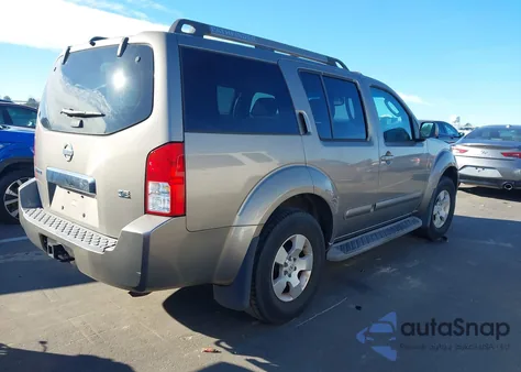 2005 Nissan Pathfinder Se из США, поврежденный, VIN 5N1AR18W15C787650